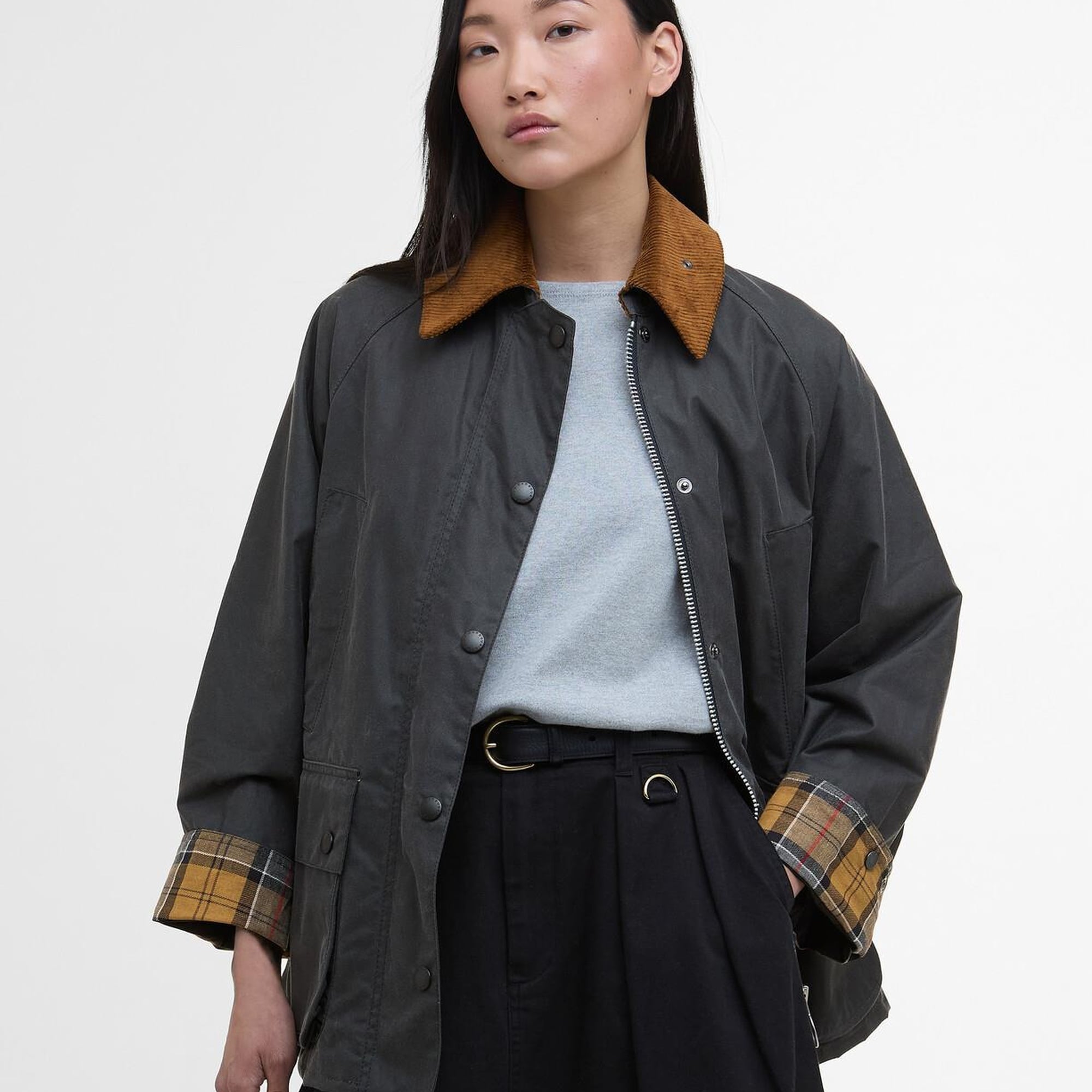 Barbour Kadın Bedale Yağlı Ceket