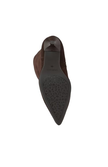  Divarese Kadın Kahverengi Deri Çizme