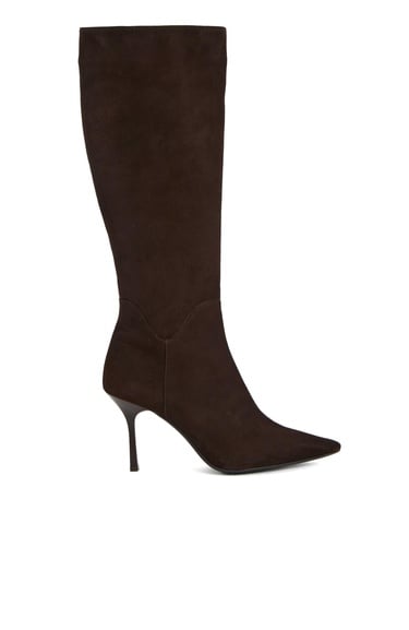  Divarese Kadın Kahverengi Deri Çizme