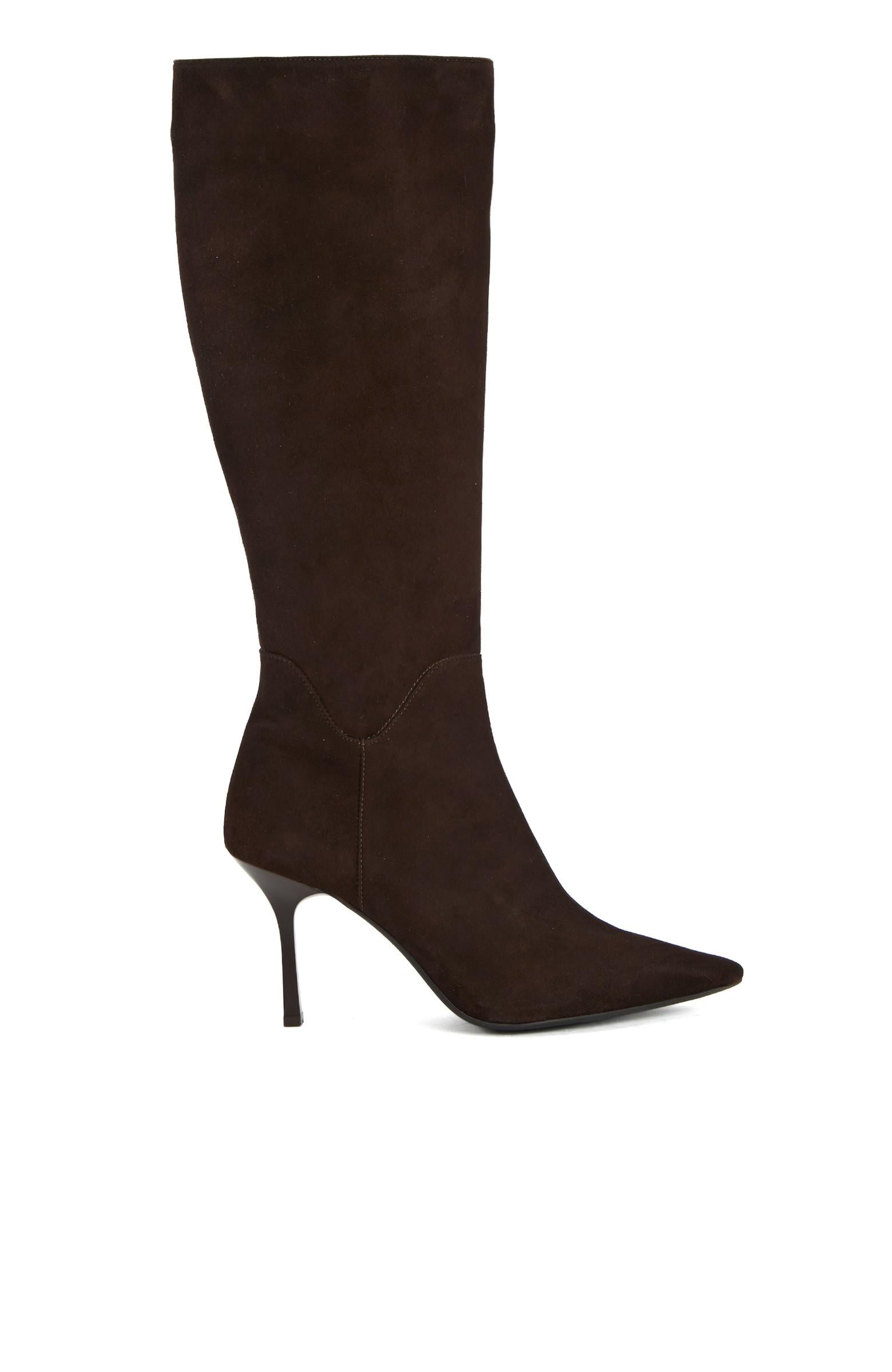  Divarese Kadın Kahverengi Deri Çizme