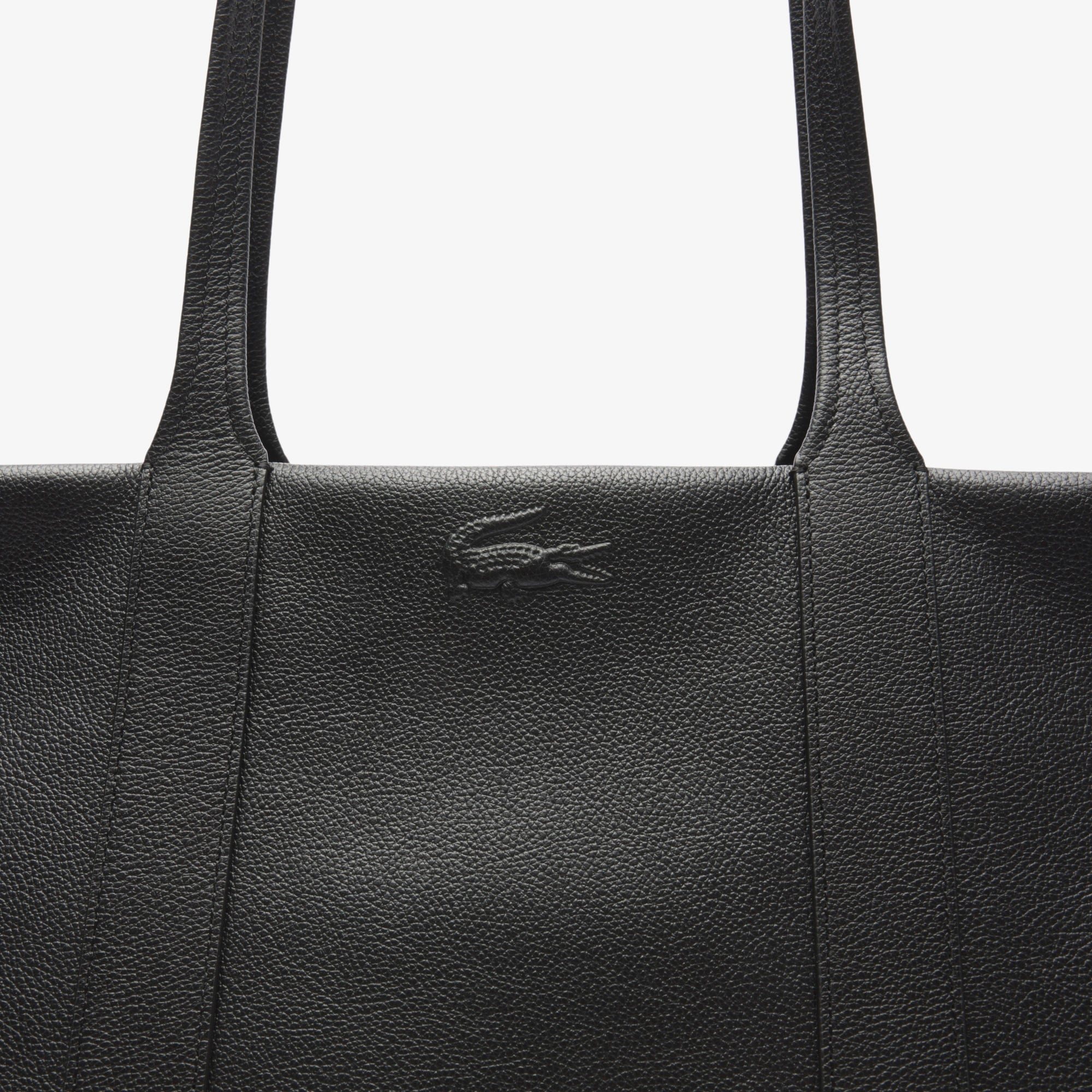 Lacoste City Court Kadın Deri Siyah Alışveriş Çantası