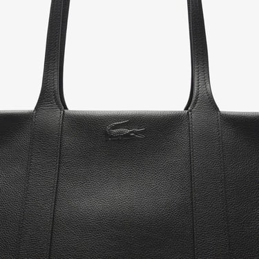  Lacoste City Court Kadın Deri Siyah Alışveriş Çantası