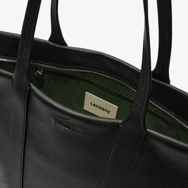  Lacoste City Court Kadın Deri Siyah Alışveriş Çantası