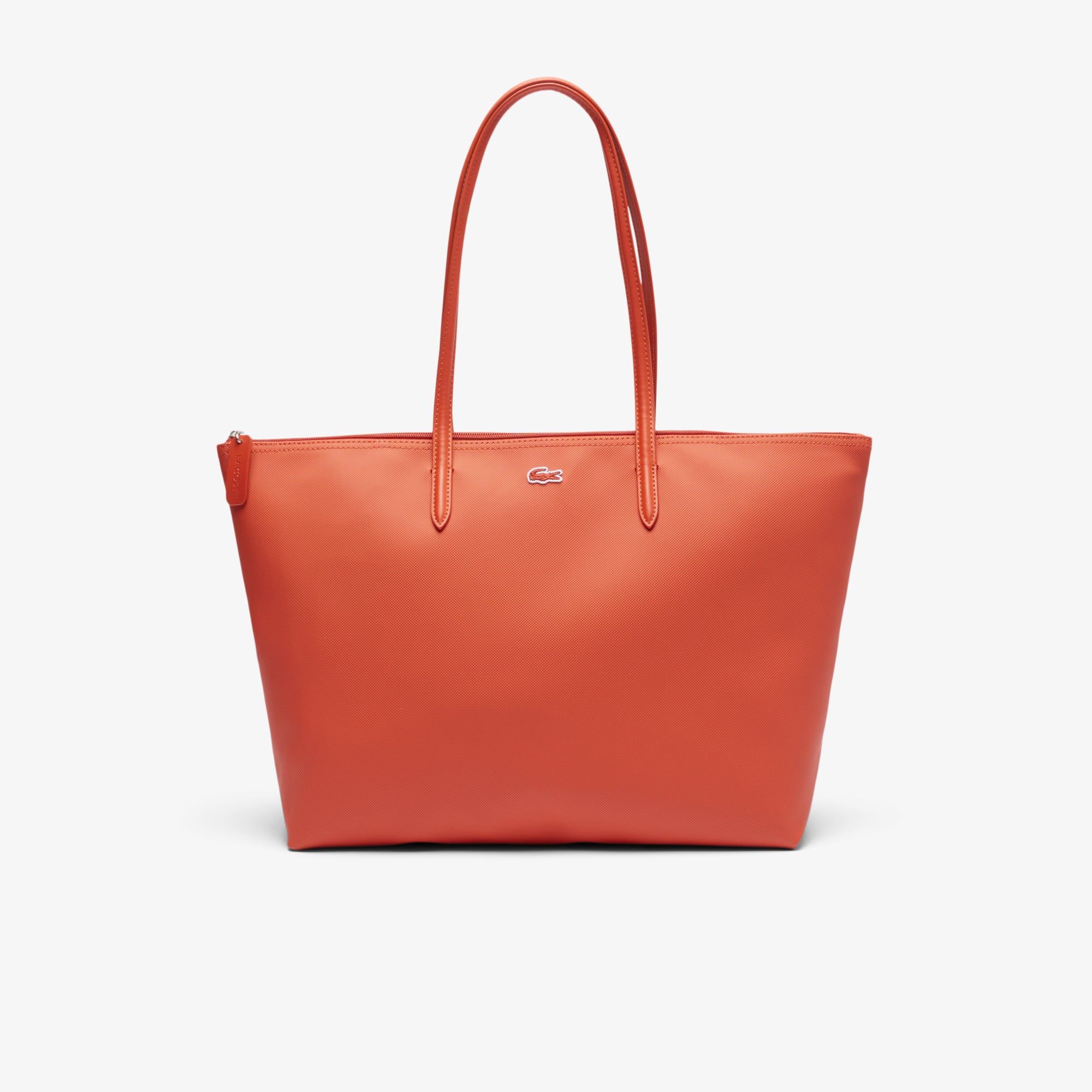  Lacoste Large L.12.12 Kadın Turuncu Omuz Çantası