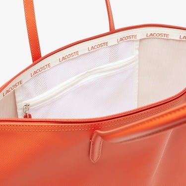  Lacoste Large L.12.12 Kadın Turuncu Omuz Çantası