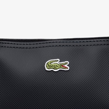  Lacoste Large L.12.12 Kadın Siyah Omuz Çantası