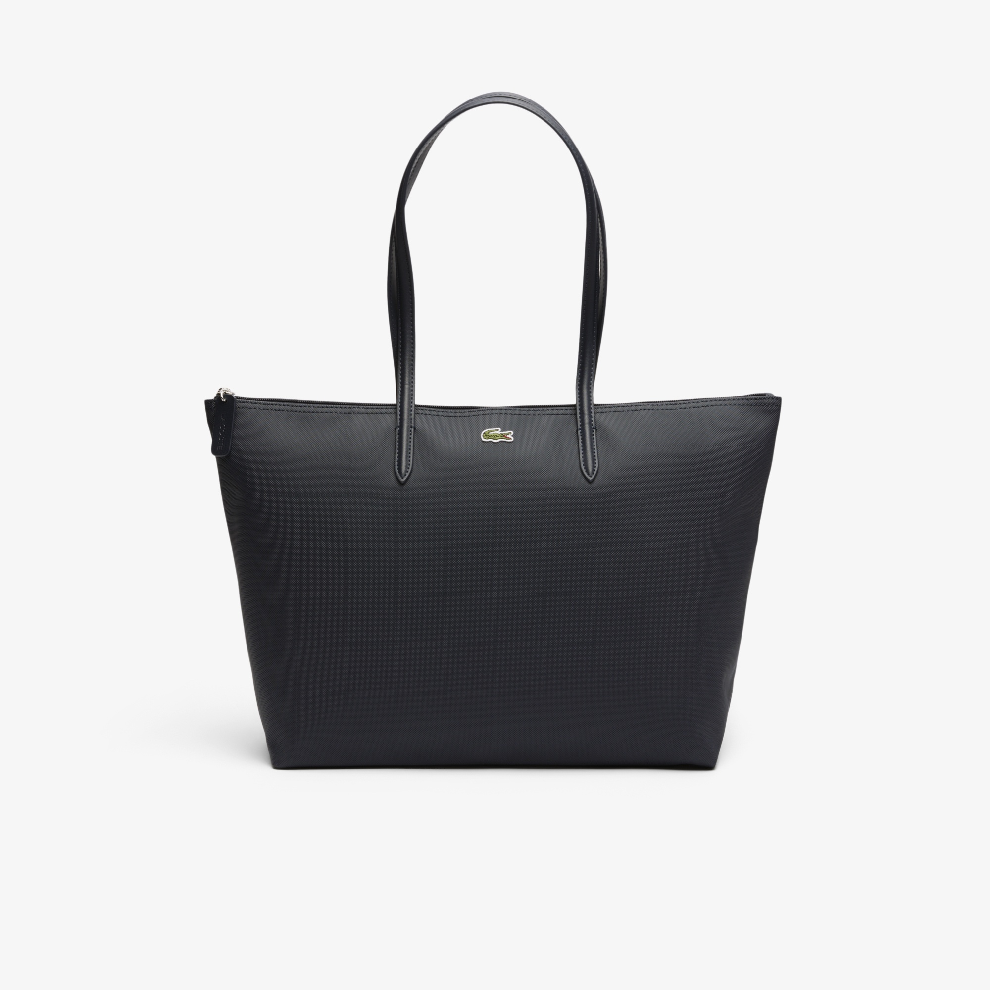 Lacoste Large L.12.12 Kadın Siyah Omuz Çantası