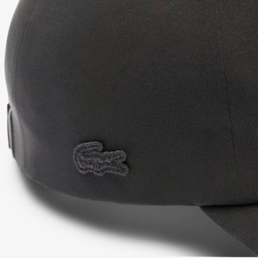  Lacoste Unisex Baskılı Siyah Şapka