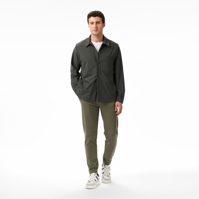  Nautica Erkek Yeşil Classic Fit Eşofman Altı