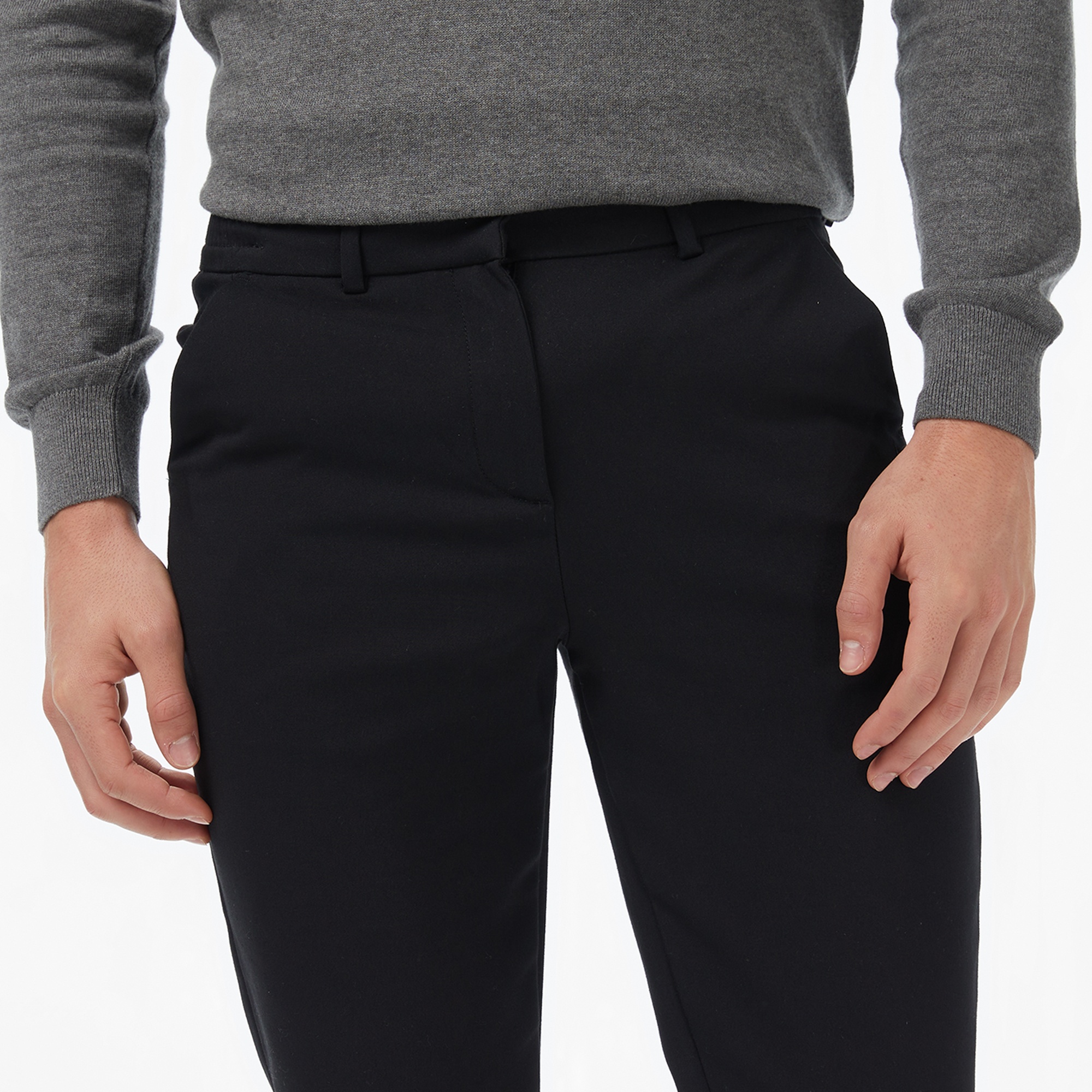 Nautica Kadın Siyah Classic Fit Pantolon