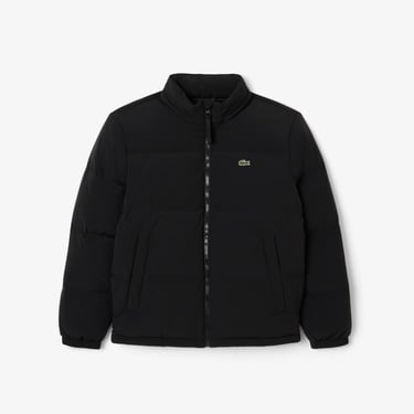  Erkek Relaxed Fit Kapüşonlu Siyah Mont