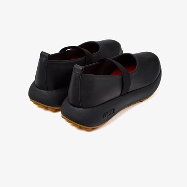  Camper Pelotas Athens Kadın Siyah Moccasin/Ballerina
