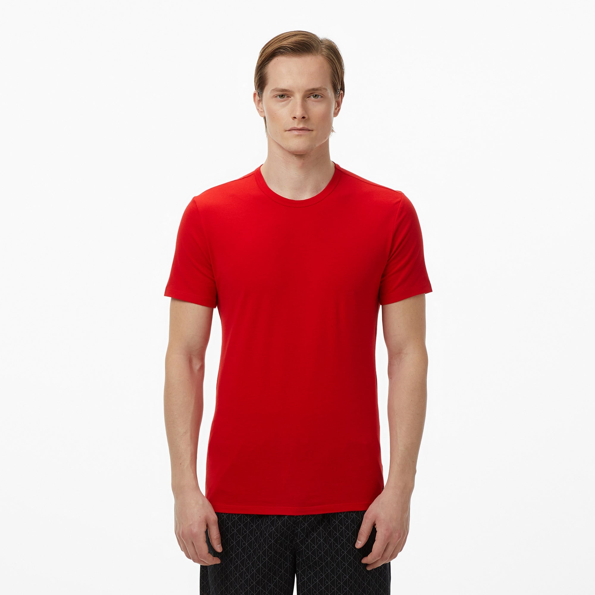 Calvin Klein 3'lü Atlet Erkek Kırmızı Atlet