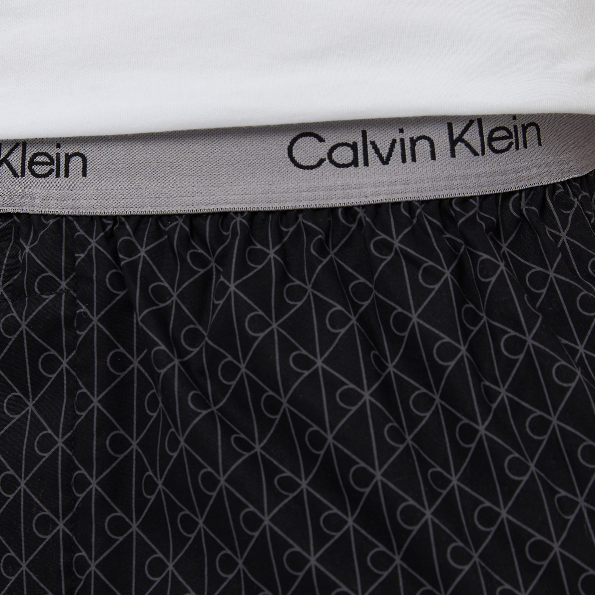 Calvin Klein Erkek Siyah Pijama
