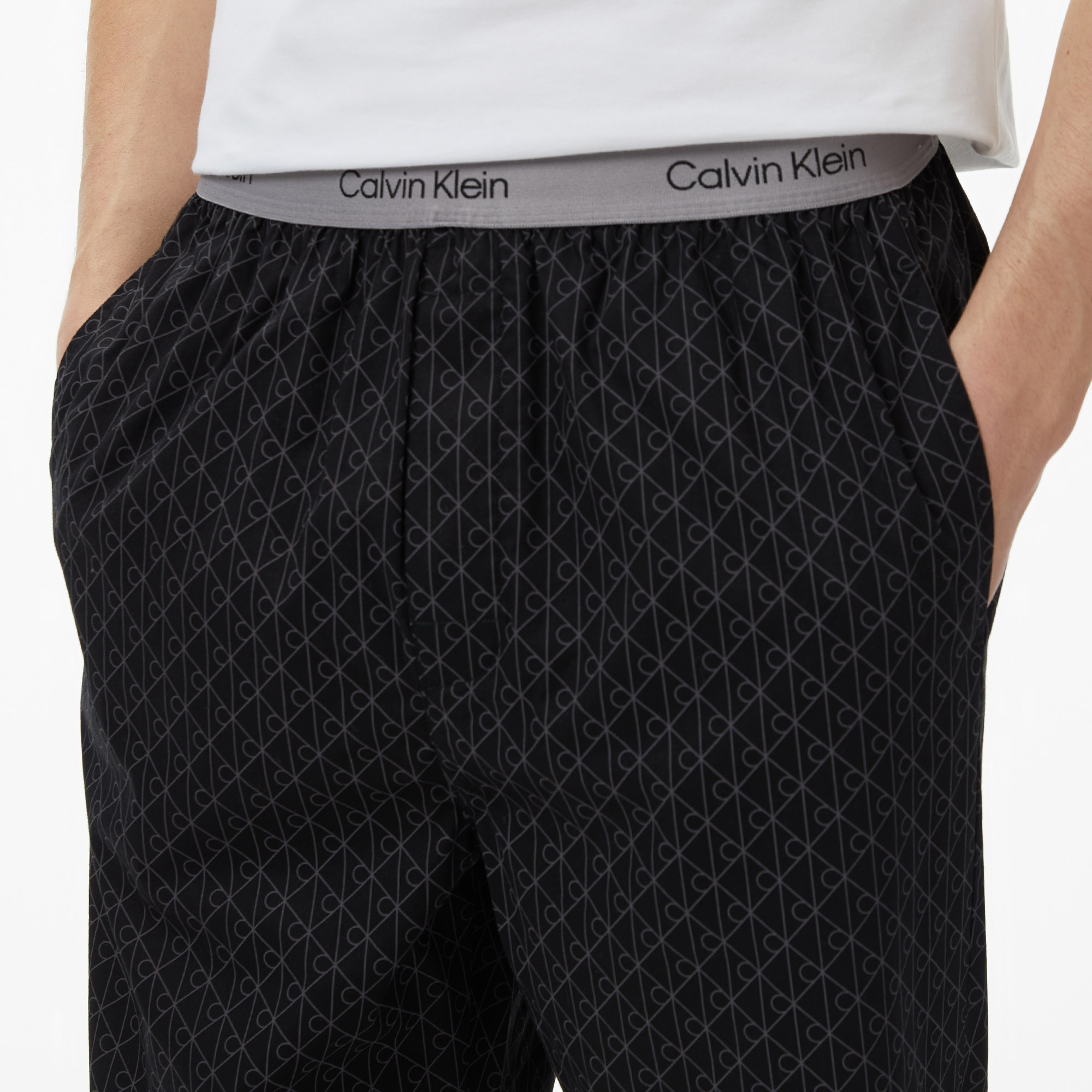 Calvin Klein Erkek Siyah Pijama