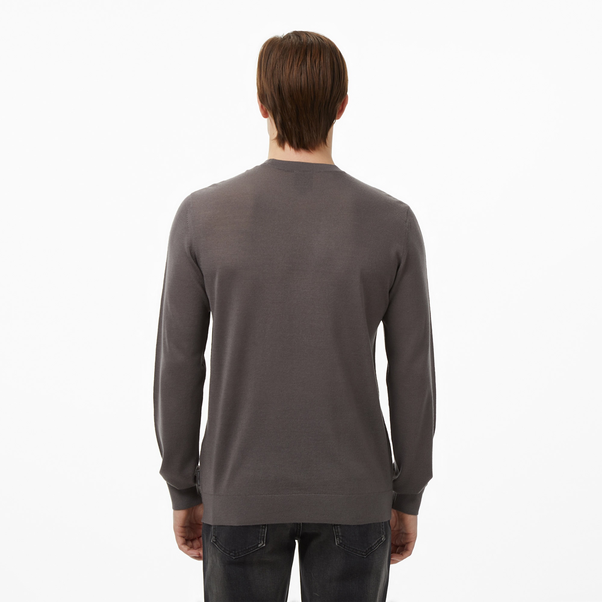 Armani Exchange Erkek Gri Sweatshirt