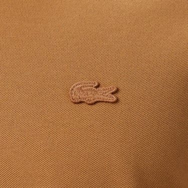  Lacoste Paris Erkek Regular Fit Açık Kahverengi Polo