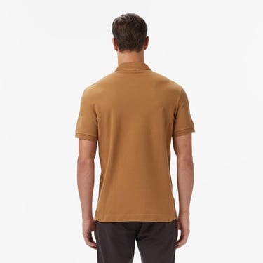  Lacoste Paris Erkek Regular Fit Açık Kahverengi Polo