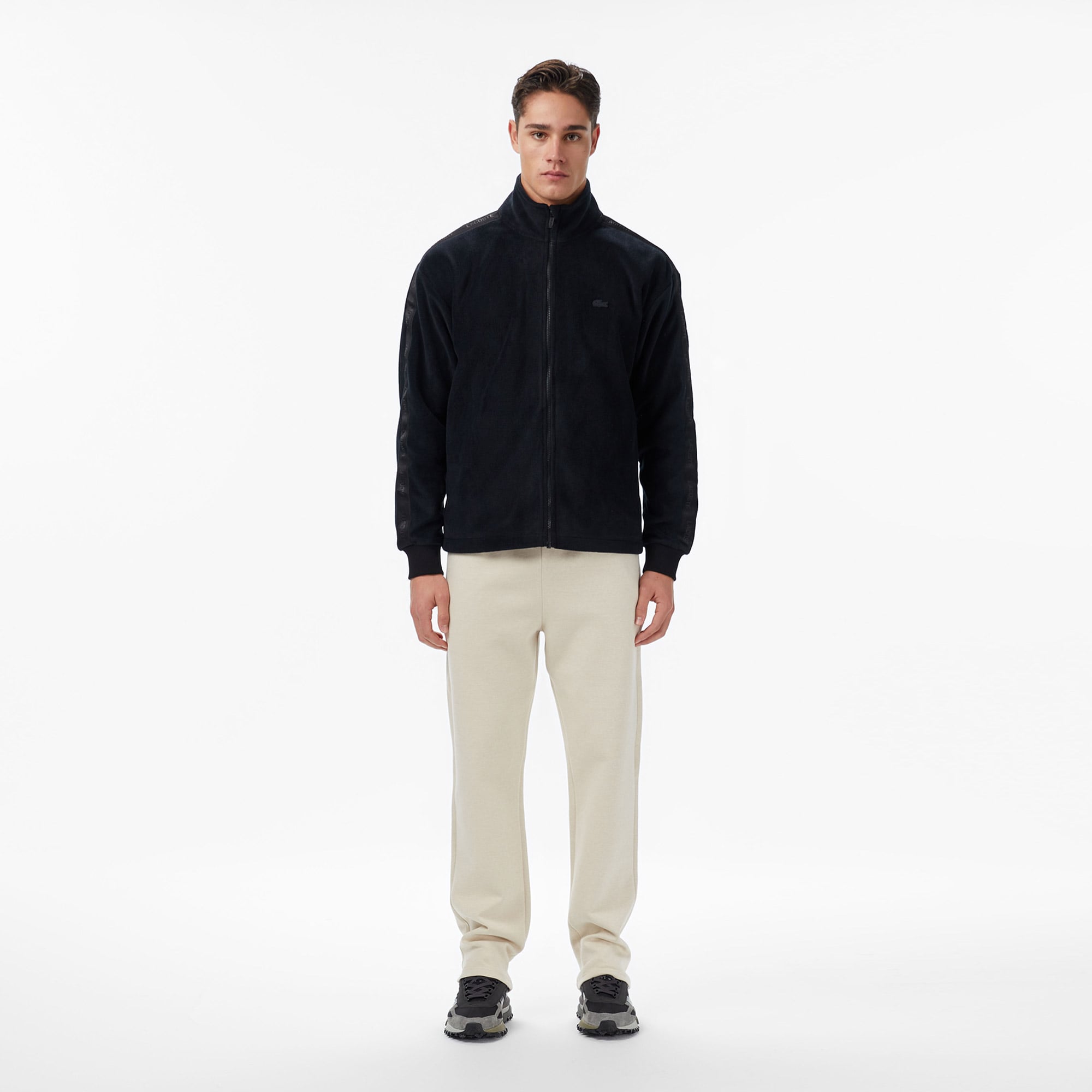  Erkek Regular Fit Krem Eşofman Altı