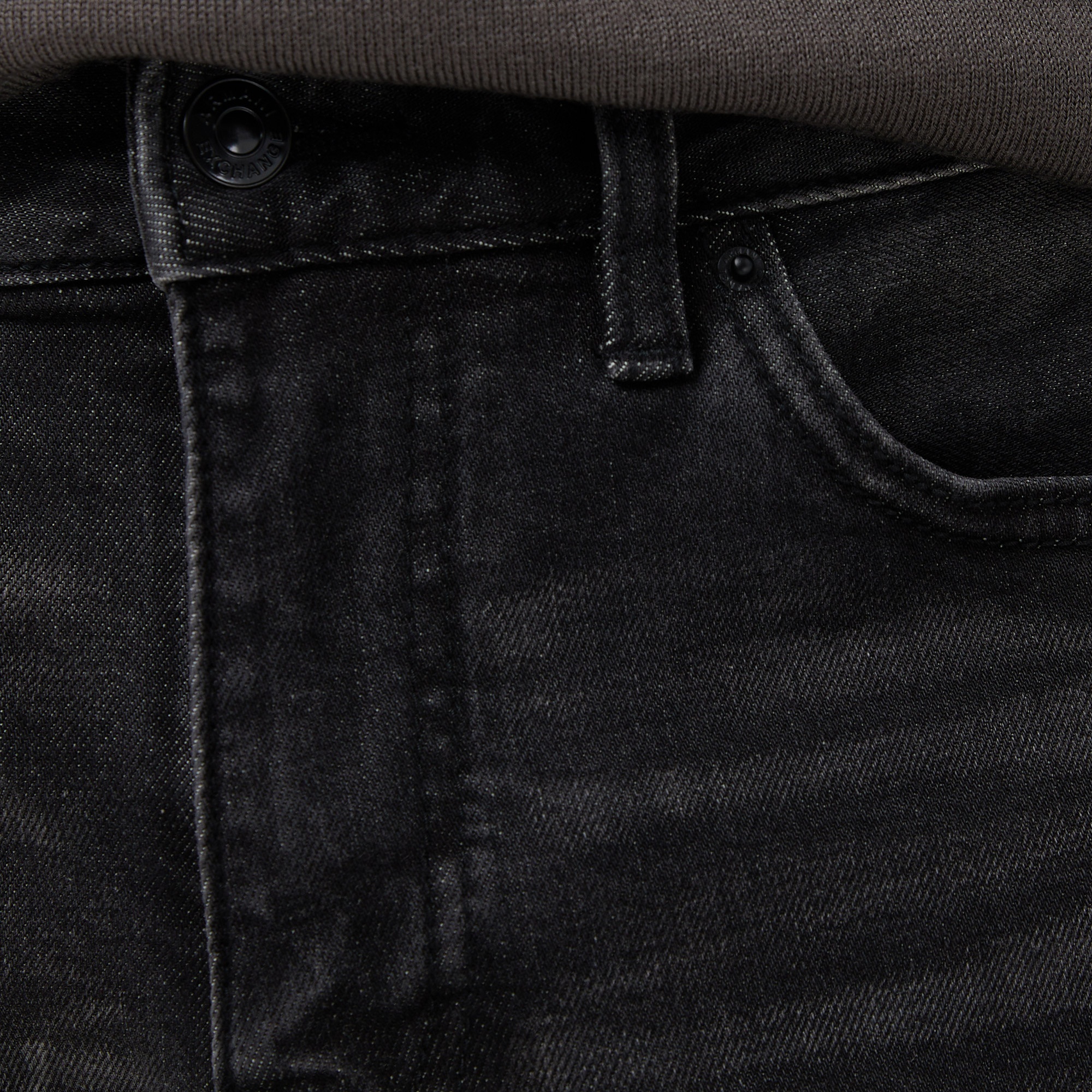 Armani Exchange Erkek Gri Denim Pantolon