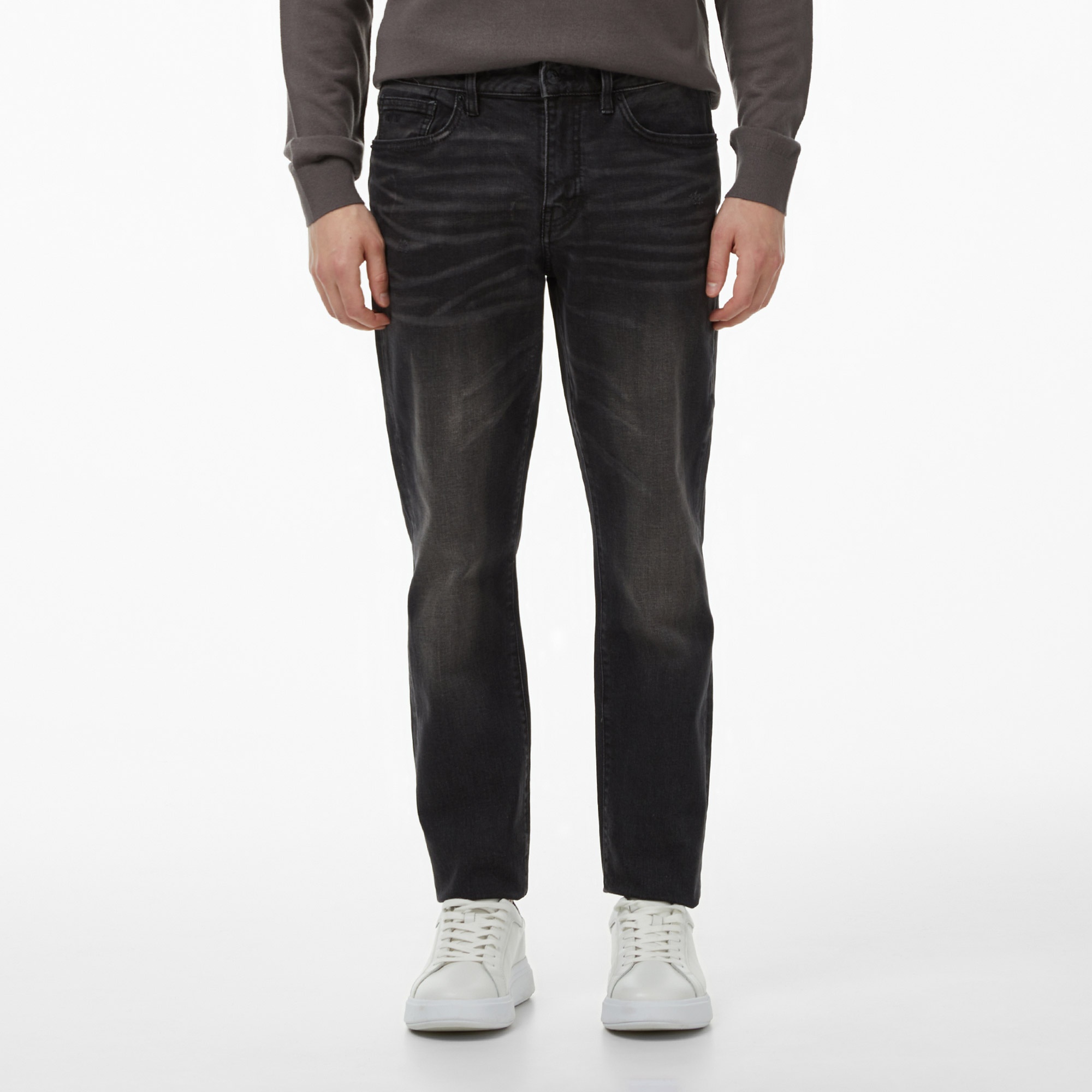 Armani Exchange Erkek Gri Denim Pantolon