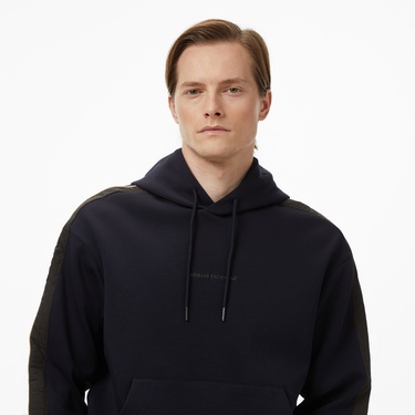  Armani Exchange Erkek Lacivert Sweatshirt
