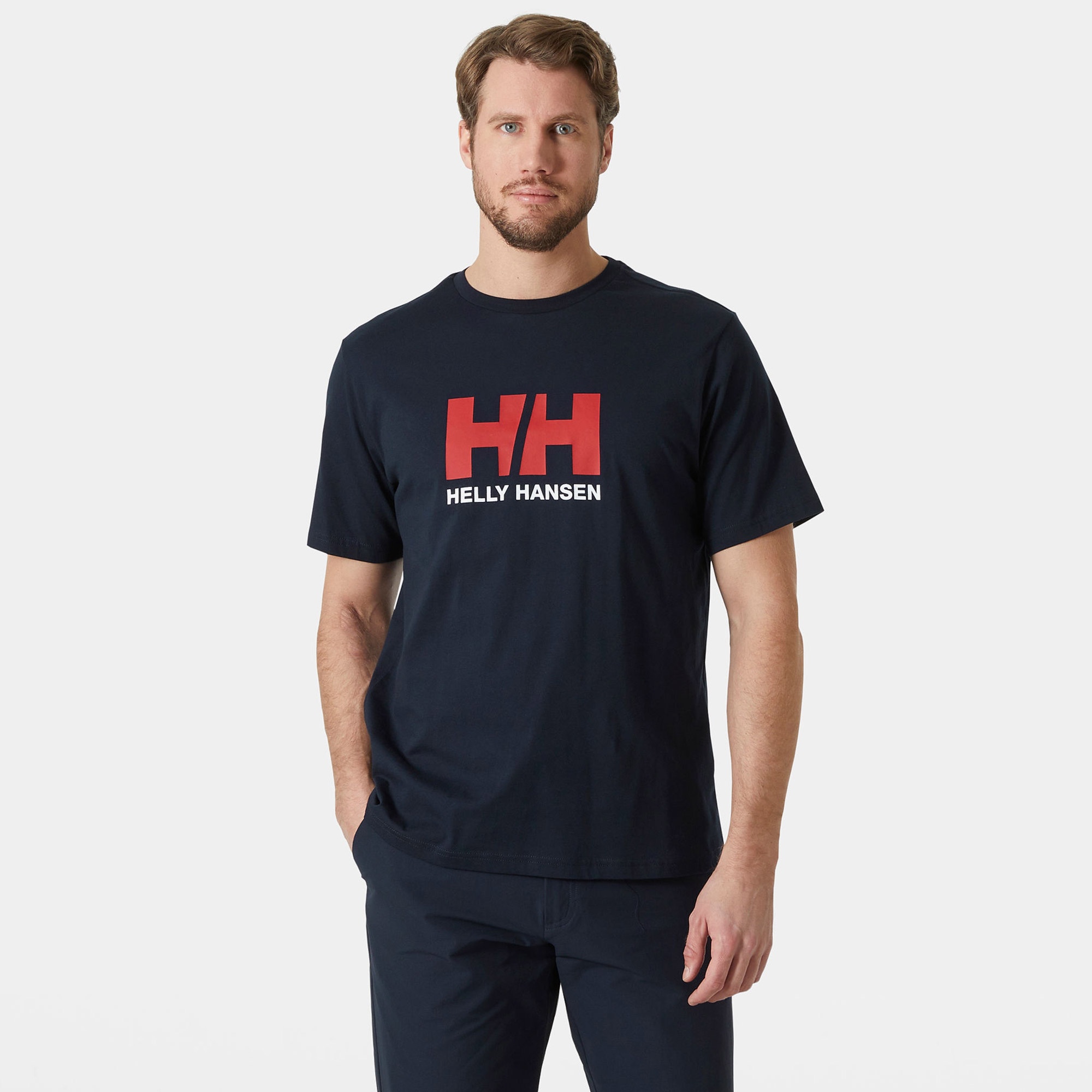 Helly Hansen Logo 3.0 Erkek Lacivert T-Shirt