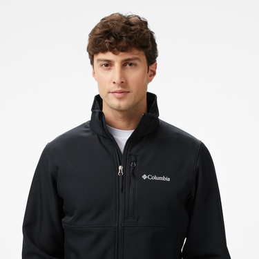  Columbia Ascender Softshell Erkek Siyah Outdoor Ceket