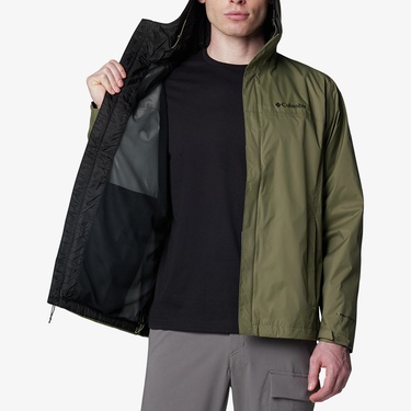  Columbia Watertight II Erkek Yeşil Yağmurluk