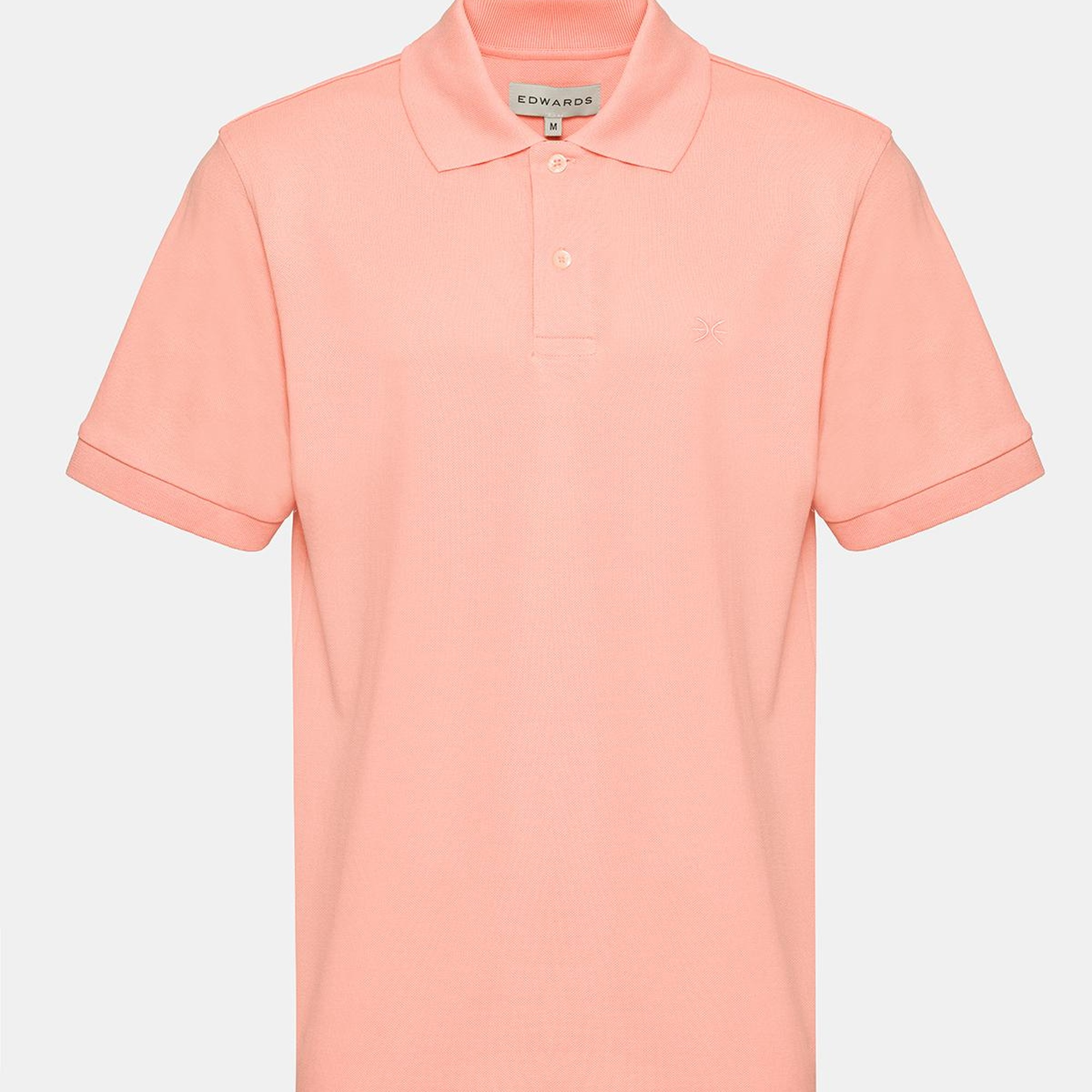 Erkek Pembe Kısa Kollu Polo Yaka T-Shirt