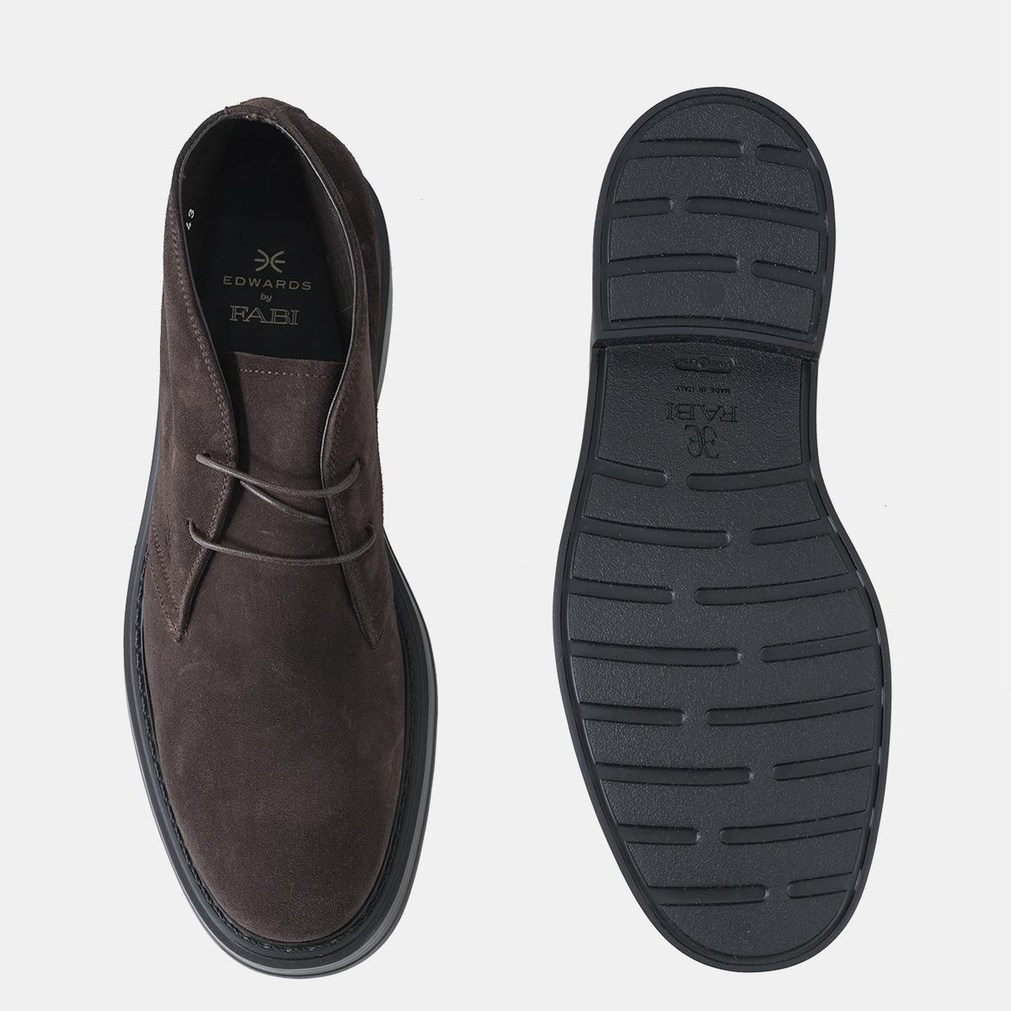 Erkek Kahverengi Deri Yarım Bot