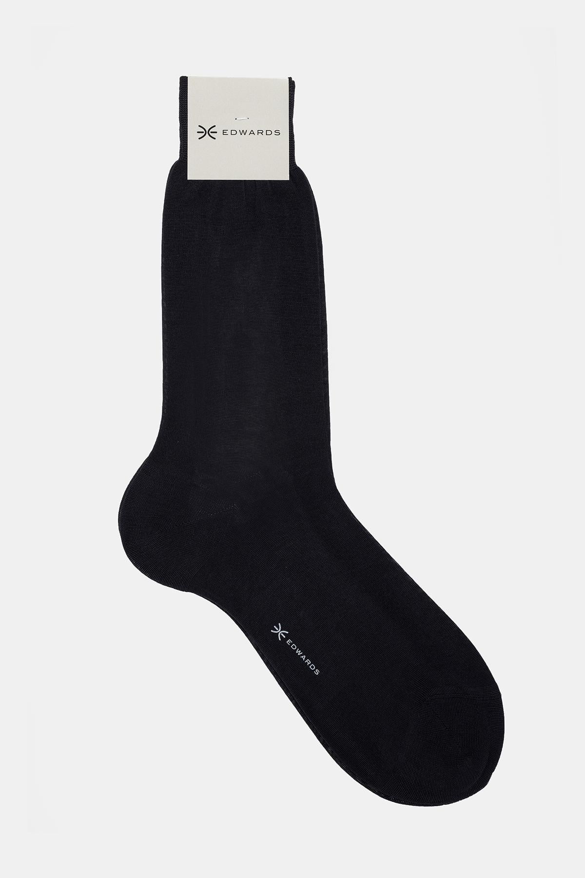  Erkek Gri Pamuk Kısa Çorap