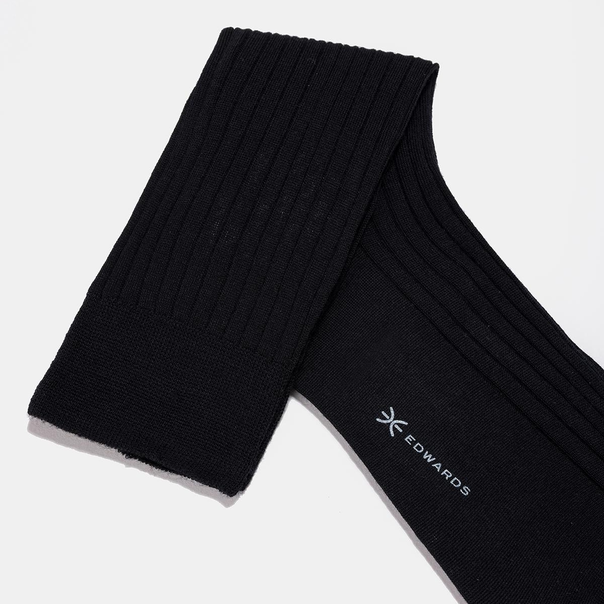 Erkek Siyah Yün Kısa Çorap