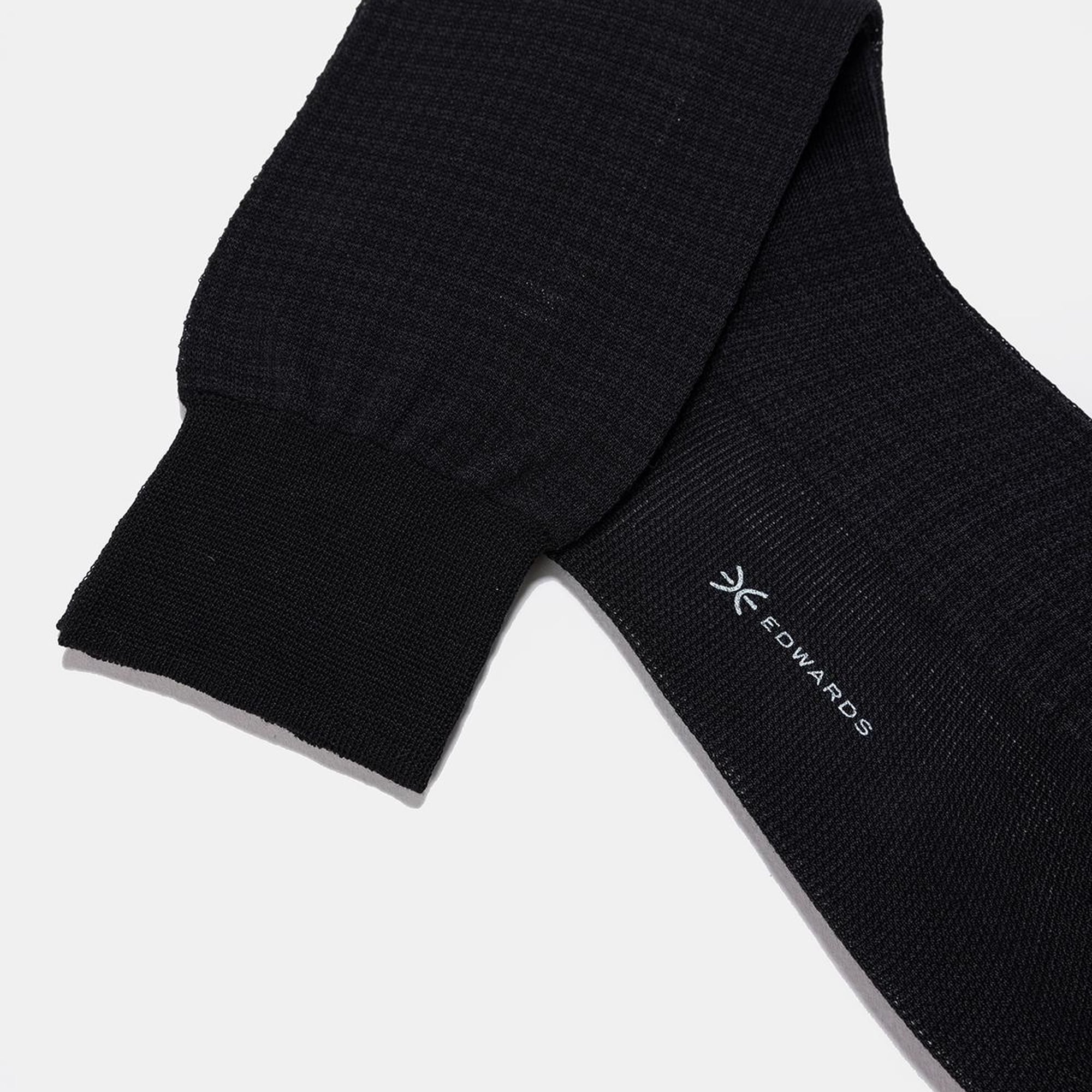 Erkek Siyah Pamuk Kısa Çorap