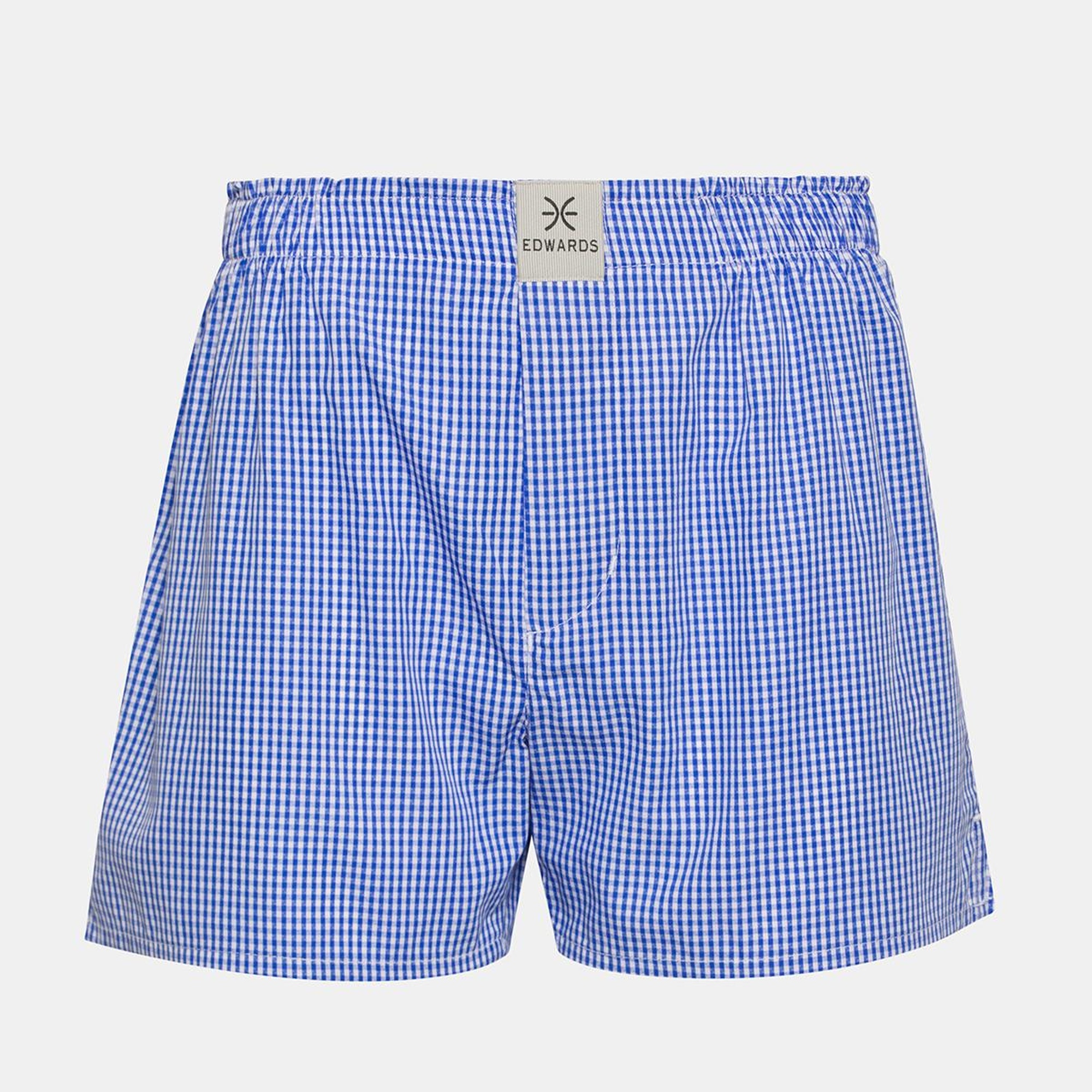 Erkek Mavi Pötikare Dokuma Boxer