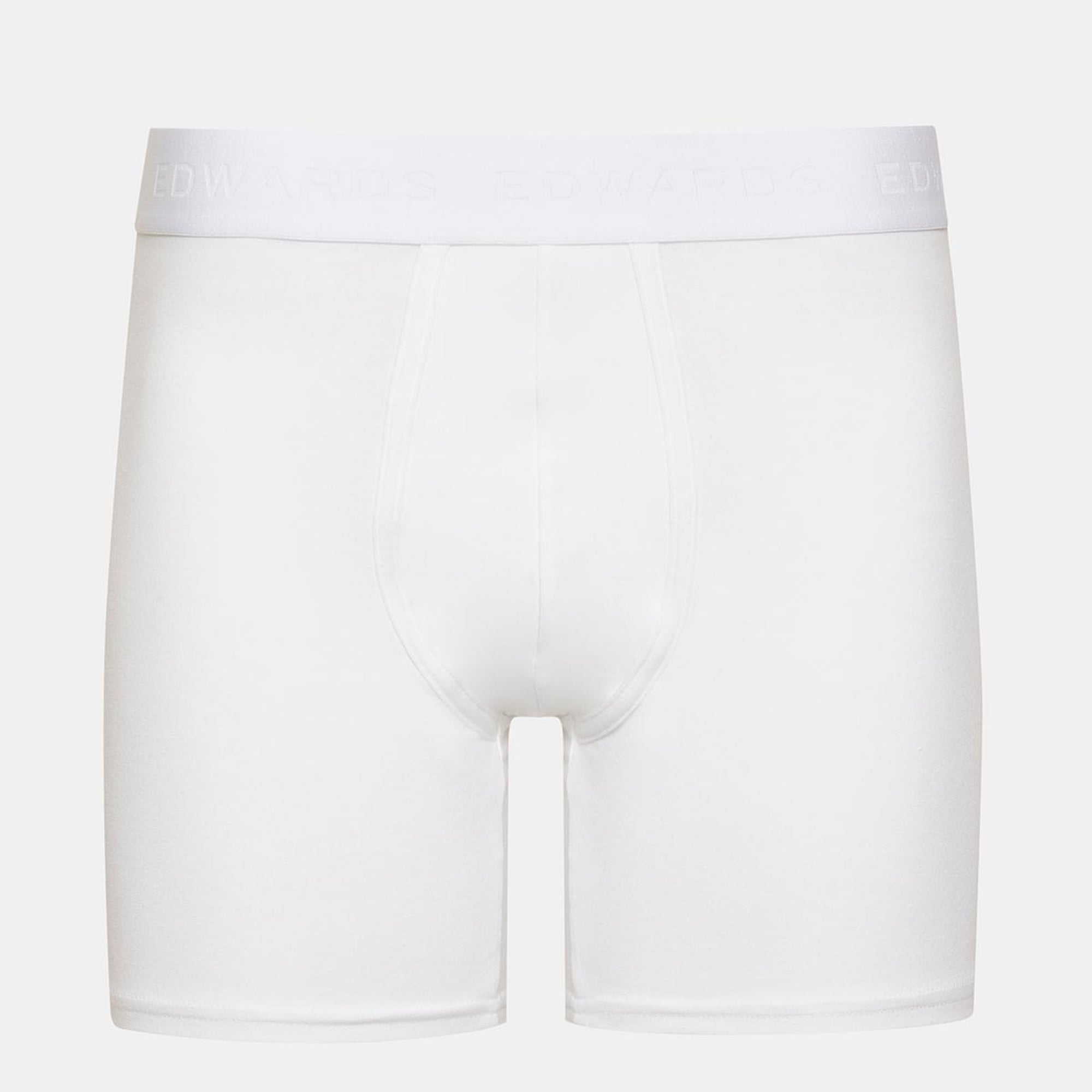 Erkek Siyah Organik Pamuklu Düz Renk Likralı Boxer 2'li Paket Siyah&Beyaz