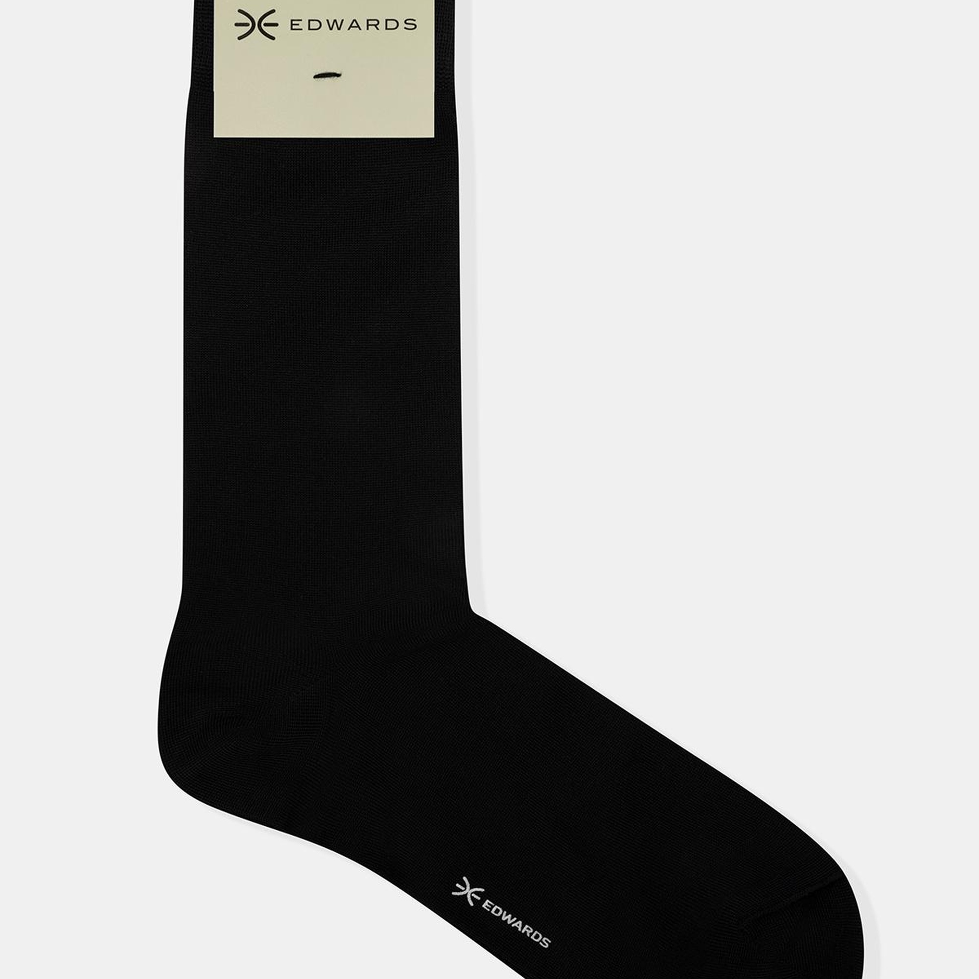 Erkek Siyah Merserize Çorap