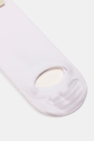  Erkek Beyaz Pamuklu Sneaker Çorap