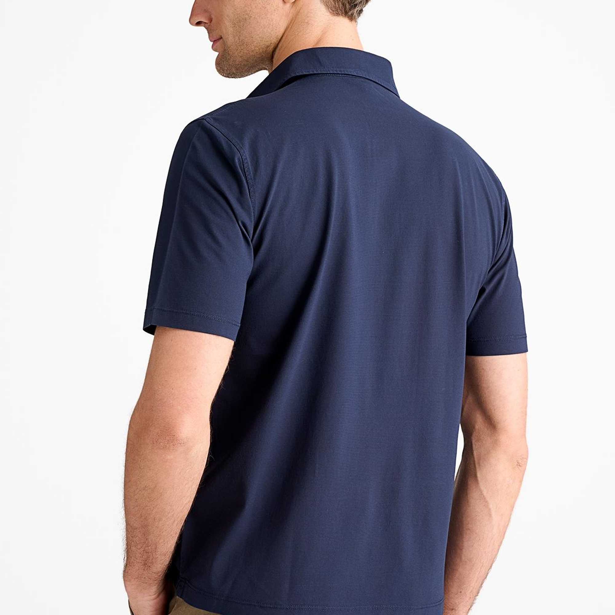 Erkek Lacivert Polo Yaka T-Shirt