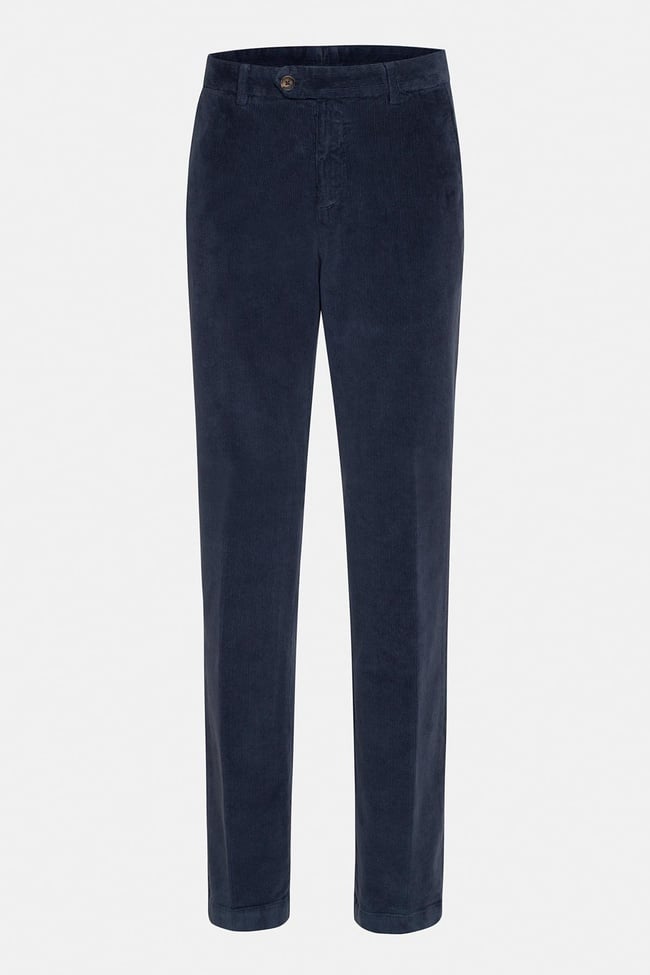  Erkek Lacivert Kadife Pantolon