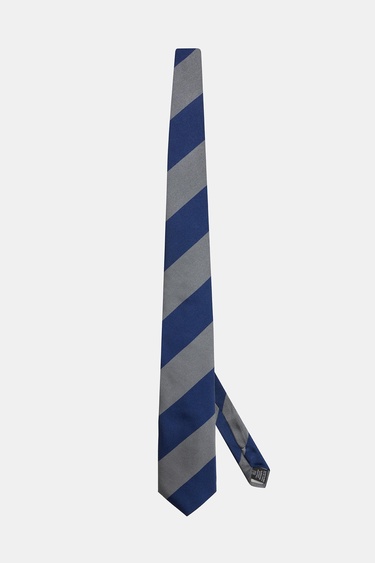  Erkek Gri Düz Renk İpek Kravat