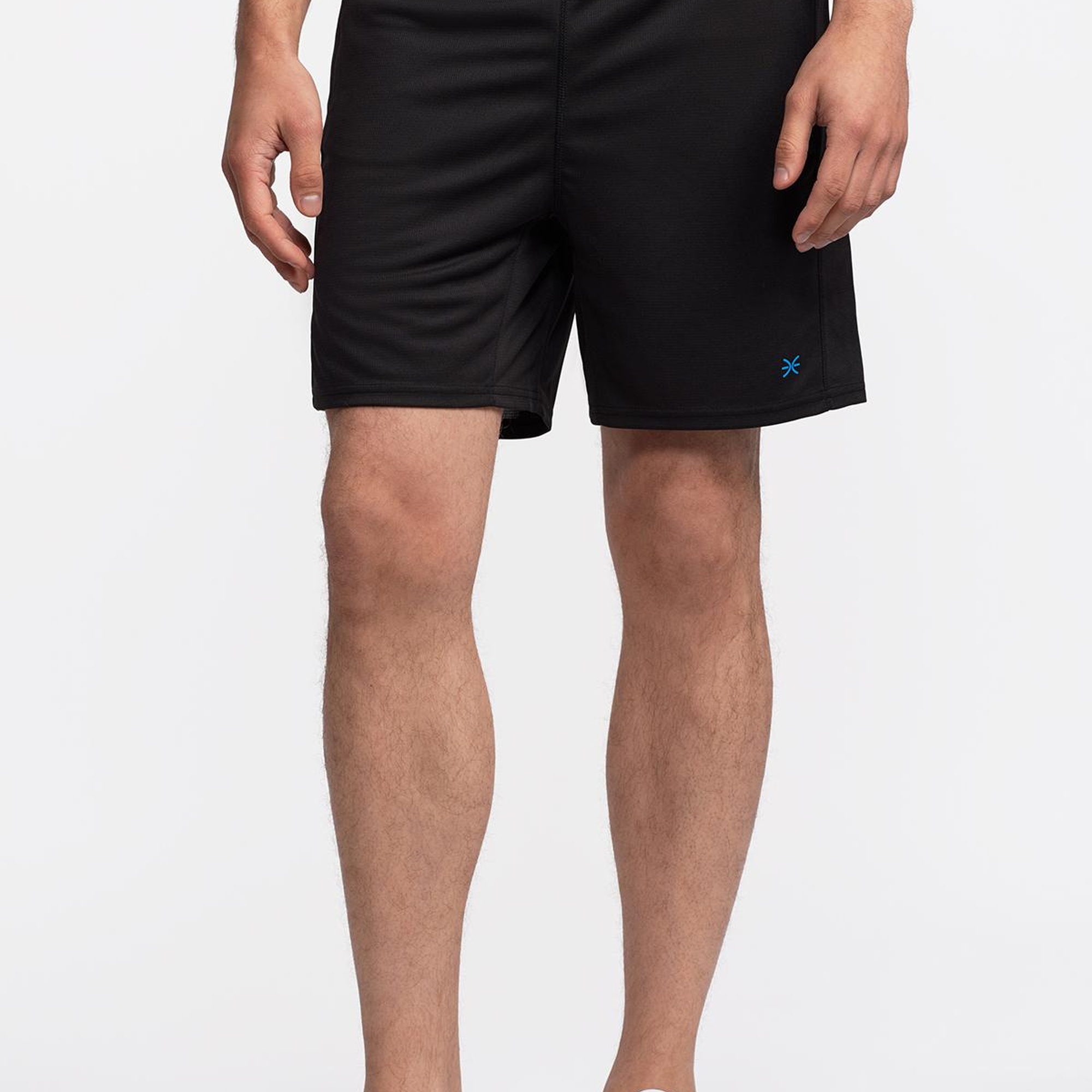 Erkek Siyah Activewear Şort