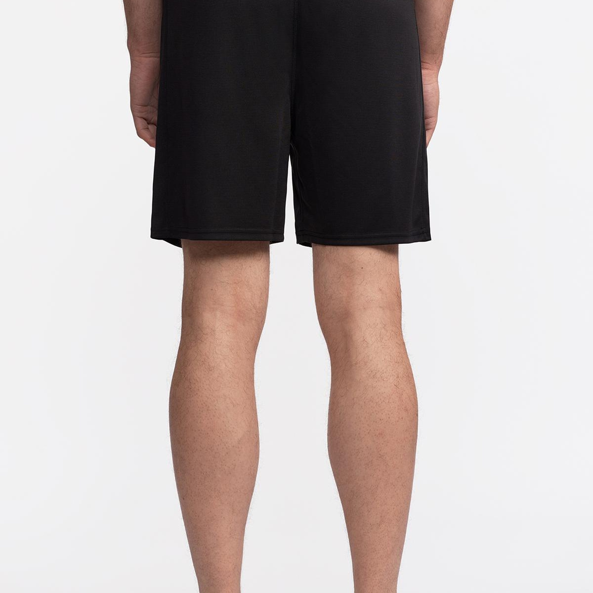 Erkek Siyah Activewear Şort