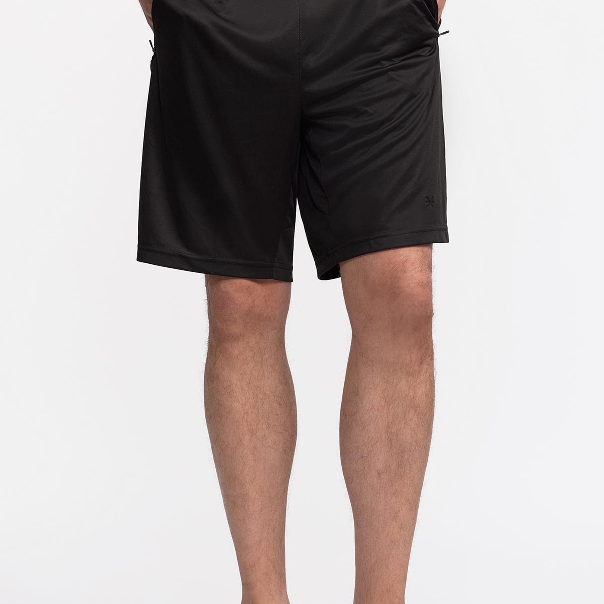 Erkek Siyah Activewear Şort