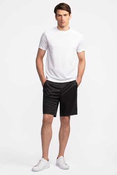  Erkek Siyah Activewear Şort