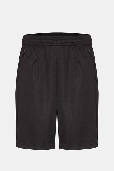 Erkek Siyah Activewear Şort