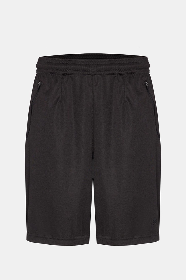  Erkek Siyah Activewear Şort