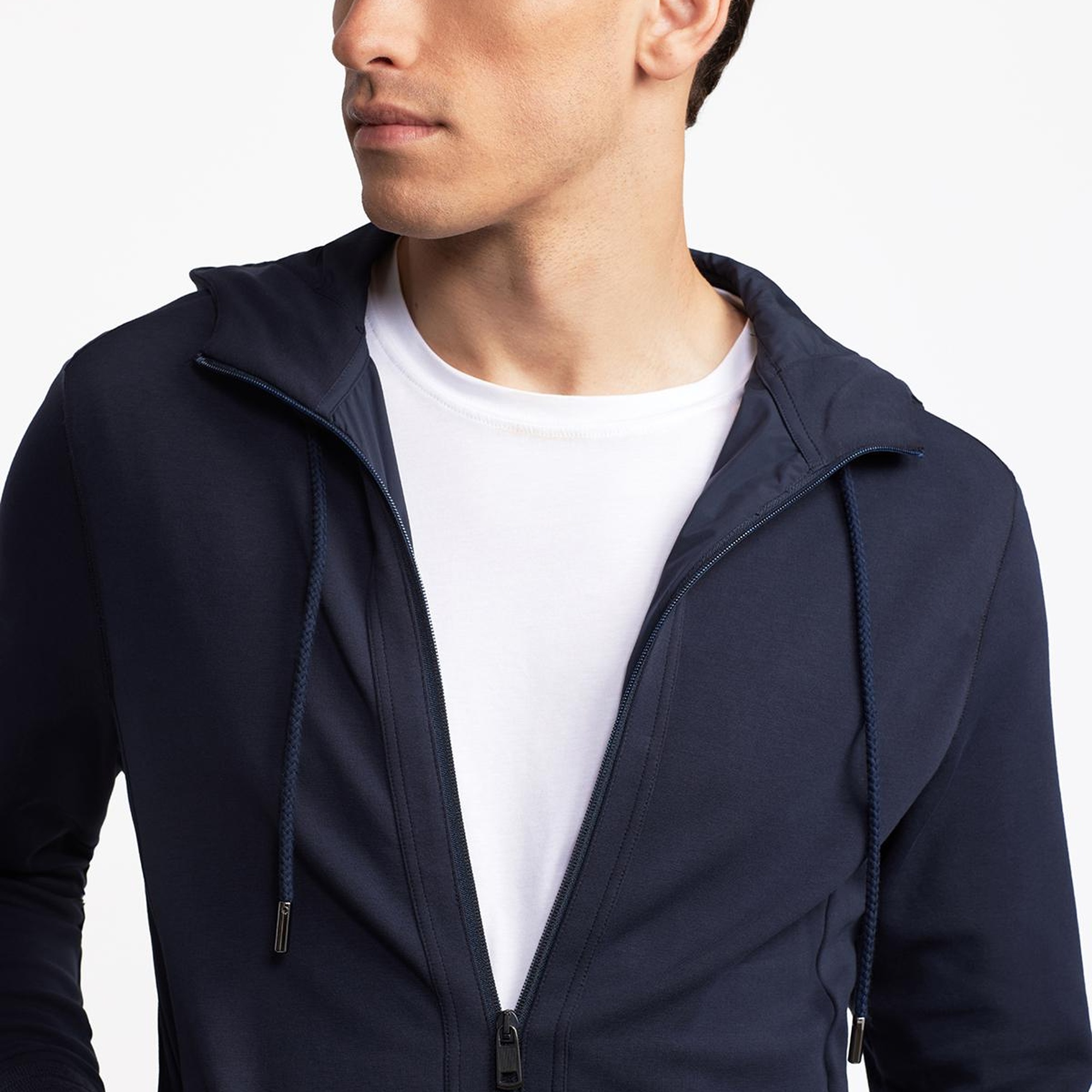 Erkek Lacivert Pamuklu Eşofman Takımı