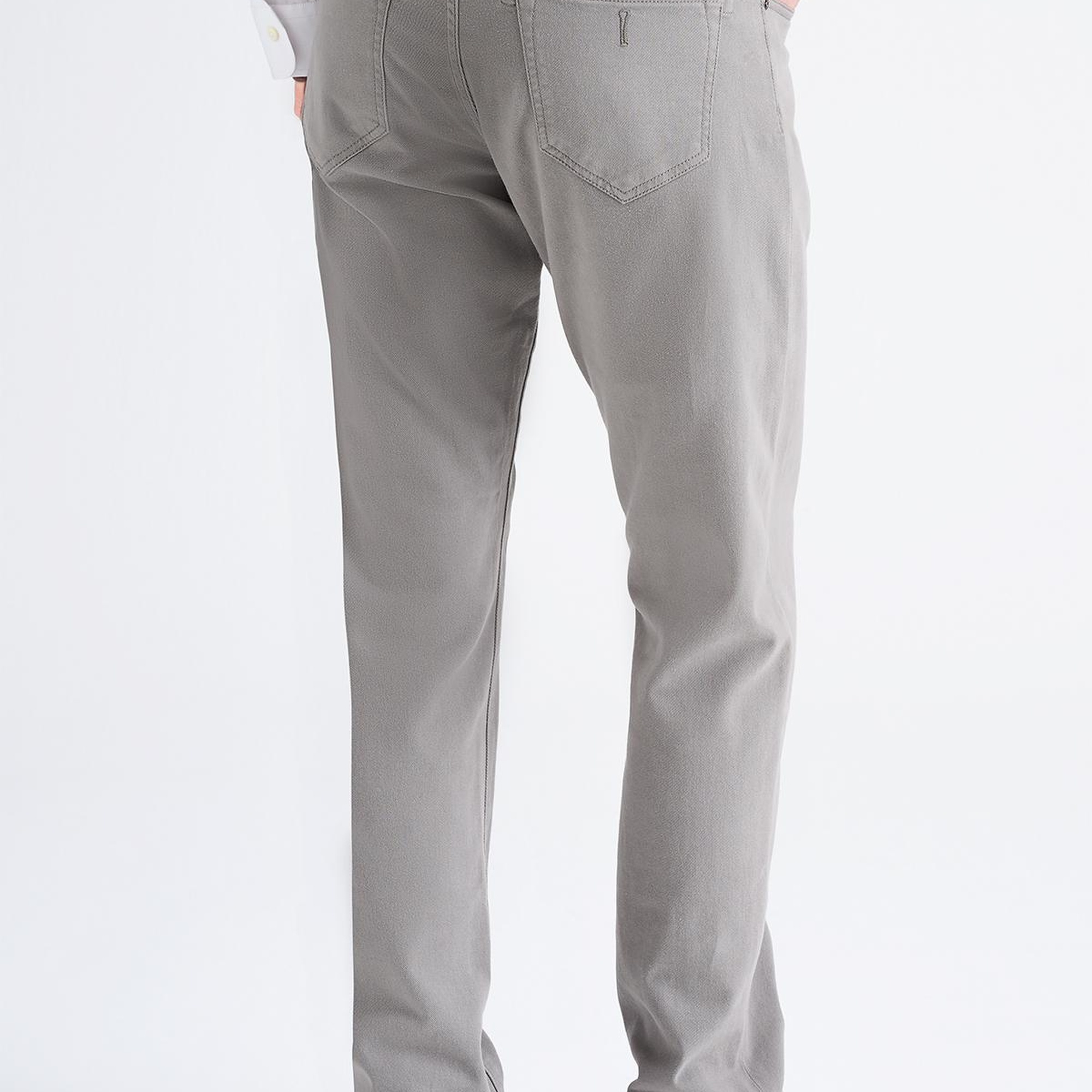 Erkek Gri 5 Cep Pantolon