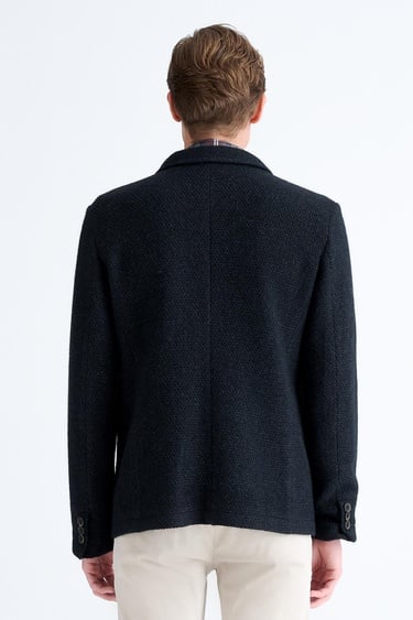  Erkek Gri Yün Ceket